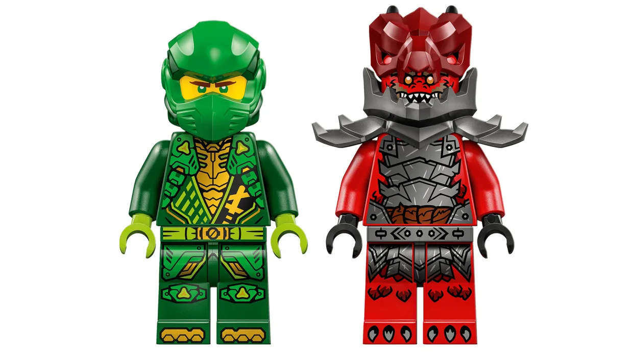 Конструктор LEGO Ninjago Гоночный автомобиль Ллойда с инерционным двигателем (71828) — фото 4