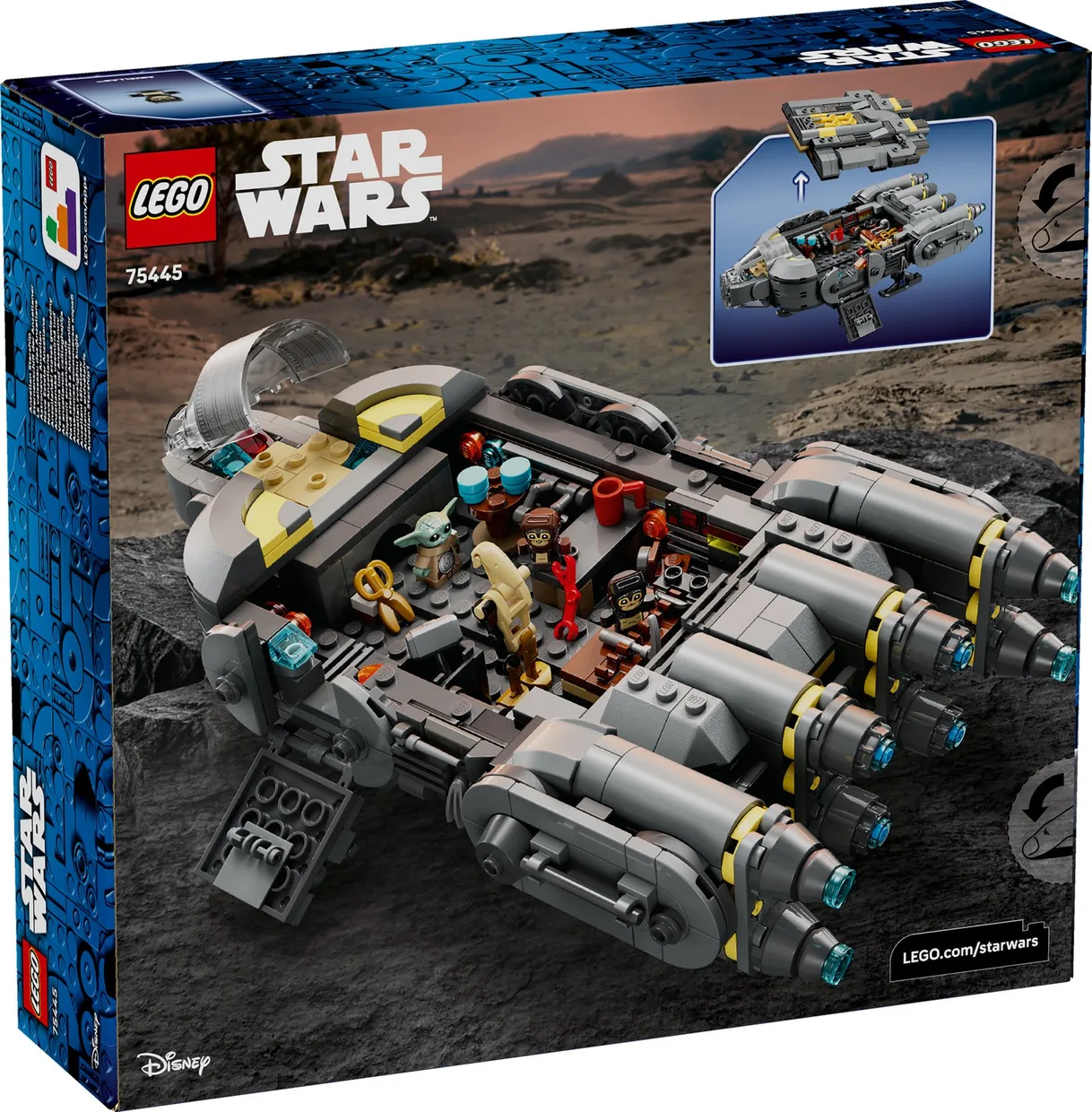 Конструктор LEGO Star Wars Зореліт анзелланців (75445) — фото 11