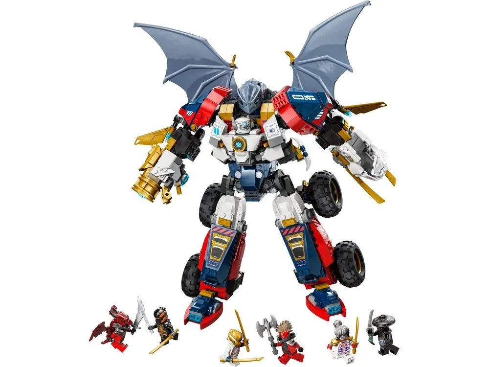 Конструктор LEGO Ninjago Ультраобъединяющий робот Зейна (71834)