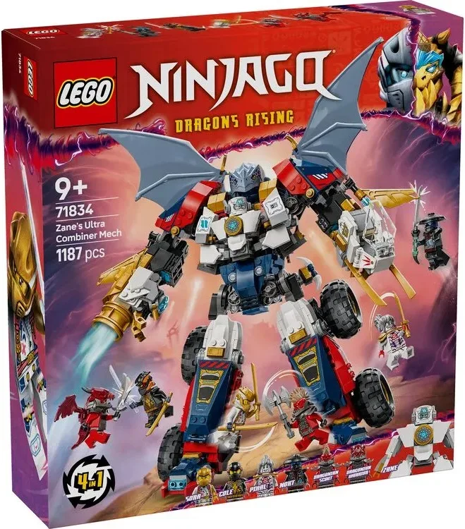 Конструктор LEGO Ninjago Ультраобъединяющий робот Зейна (71834) — фото 11