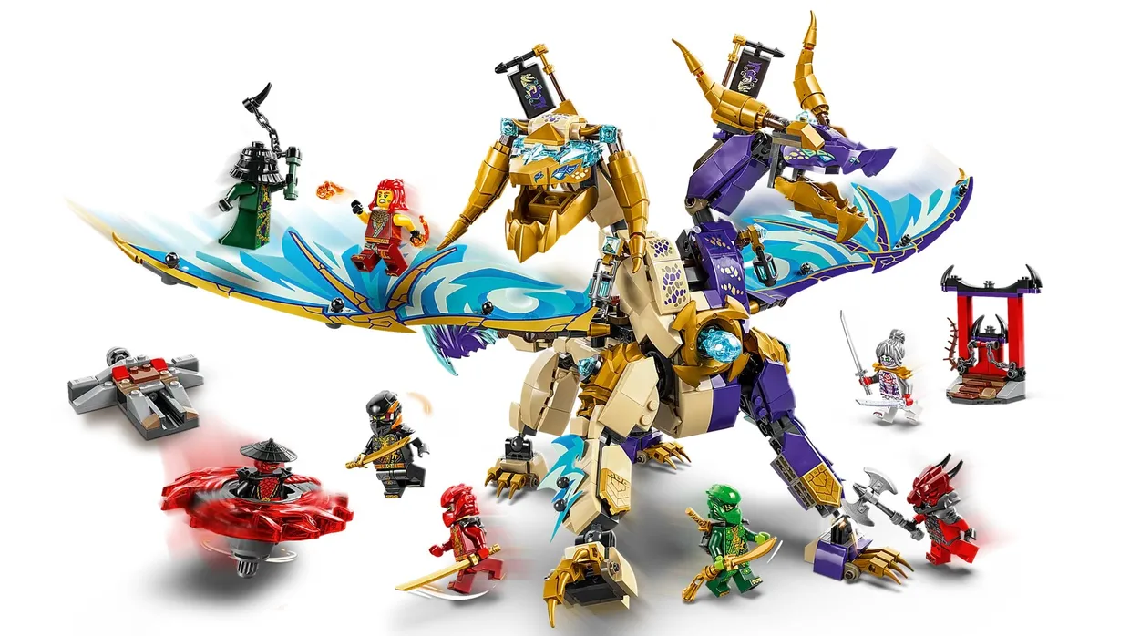 Конструктор LEGO Ninjago Дуговой дракон фокуса (71836) — фото 2