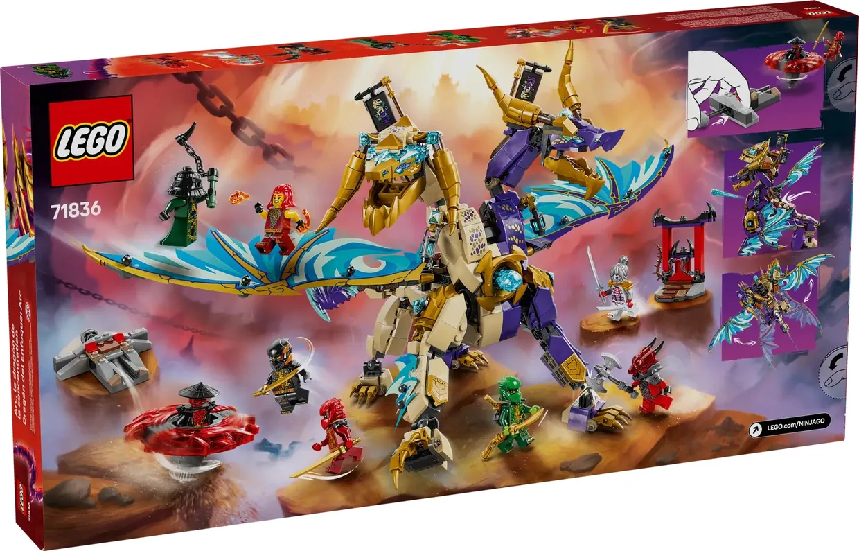 Конструктор LEGO Ninjago Дуговой дракон фокуса (71836) — фото 11