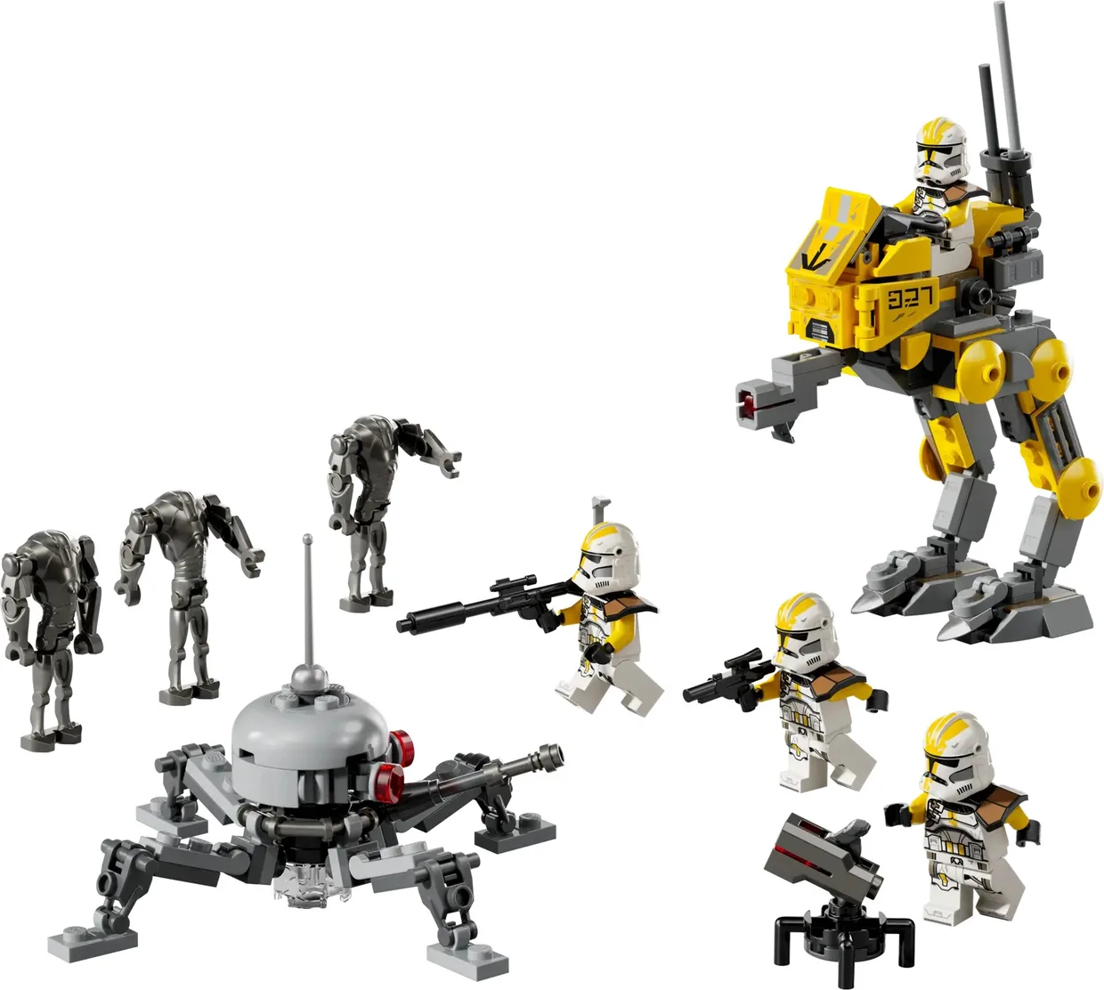 Конструктор LEGO Star Wars Боевой отряд бойцов-клонов 327-го галактического корпуса (75431)