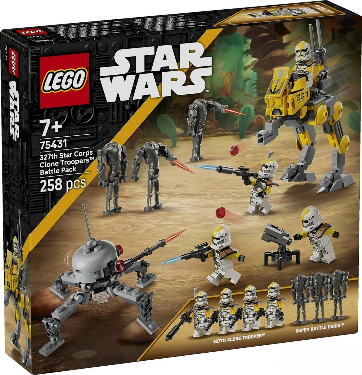 Конструктор LEGO Star Wars Боевой отряд бойцов-клонов 327-го галактического корпуса (75431) — фото 9