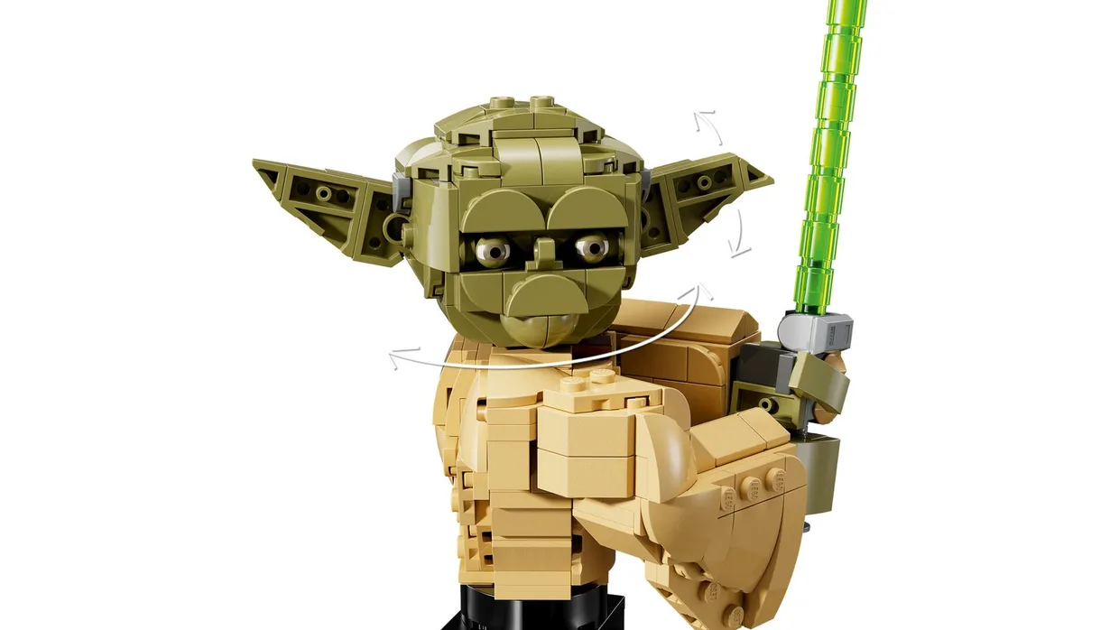 Конструктор LEGO Star Wars Бюст Йоды (75438) — фото 4