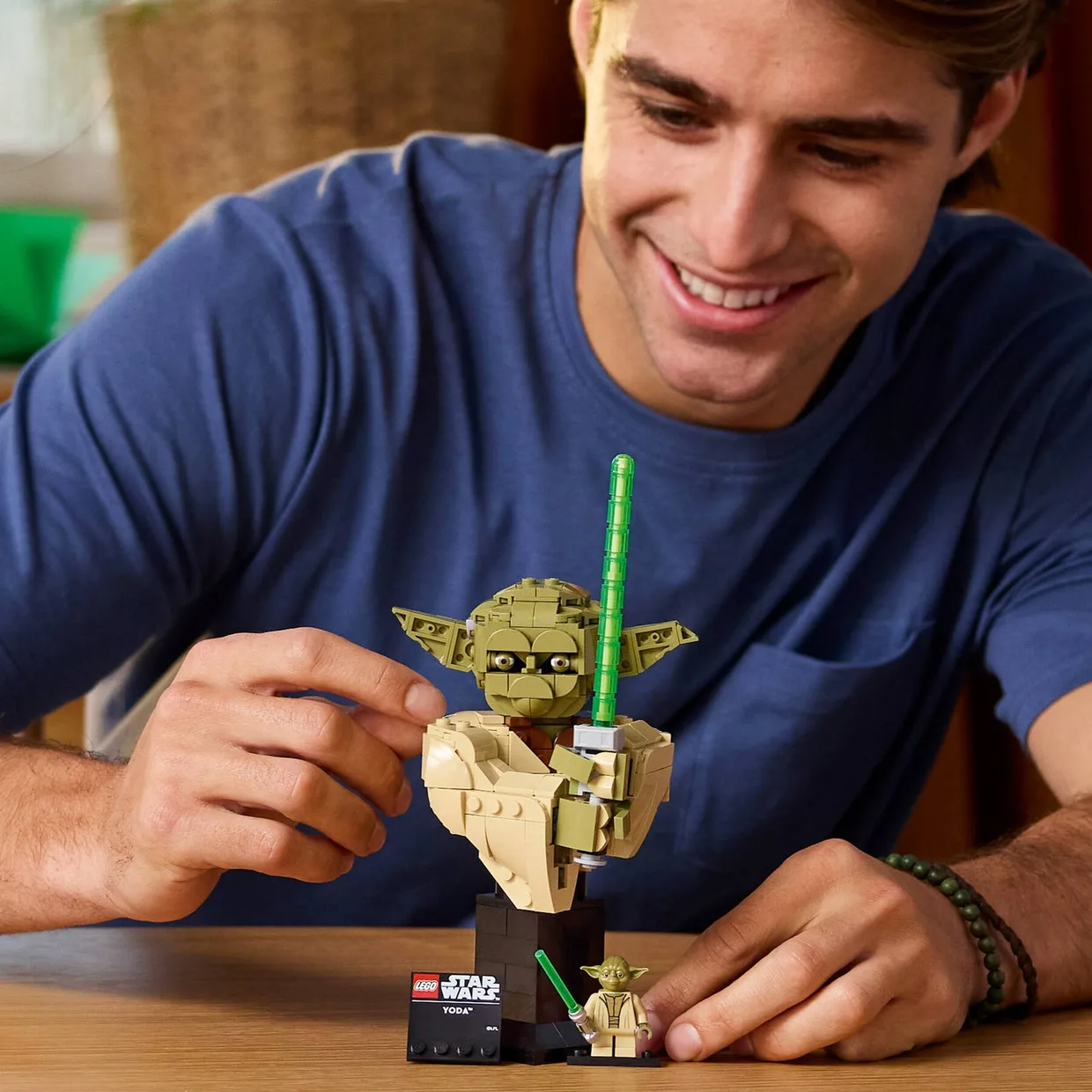 Конструктор LEGO Star Wars Бюст Йоды (75438) — фото 6