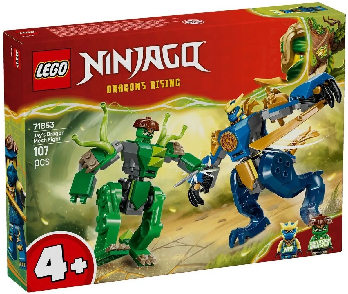 Конструктор LEGO Ninjago Битва робота-дракона Джея (71853) — фото 9