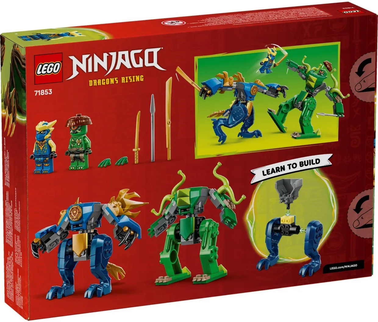 Конструктор LEGO Ninjago Битва робота-дракона Джея (71853) — фото 10