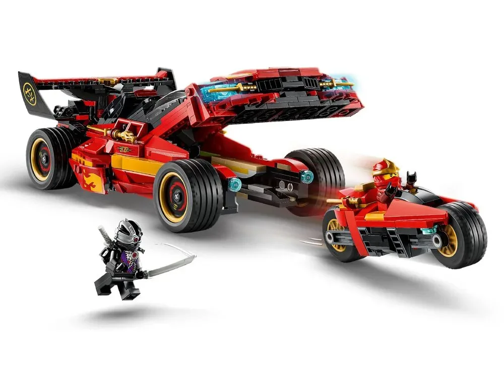 Конструктор LEGO Ninjago Преследователь ниндзя X-1 — 15-я годовщина (71867)