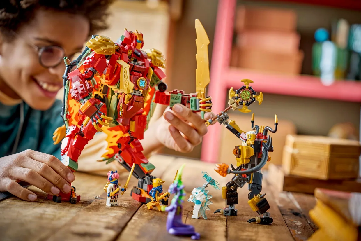 Конструктор LEGO Ninjago Дракон-трансформер Вайлдфайр (71868) — фото 11