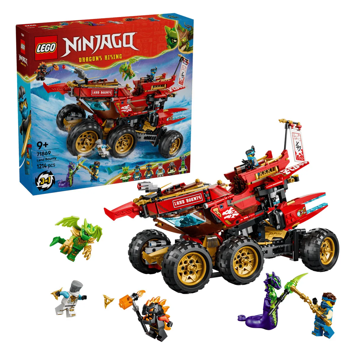 Конструктор LEGO Ninjago Наземний «Баунті» (71869) — фото 11