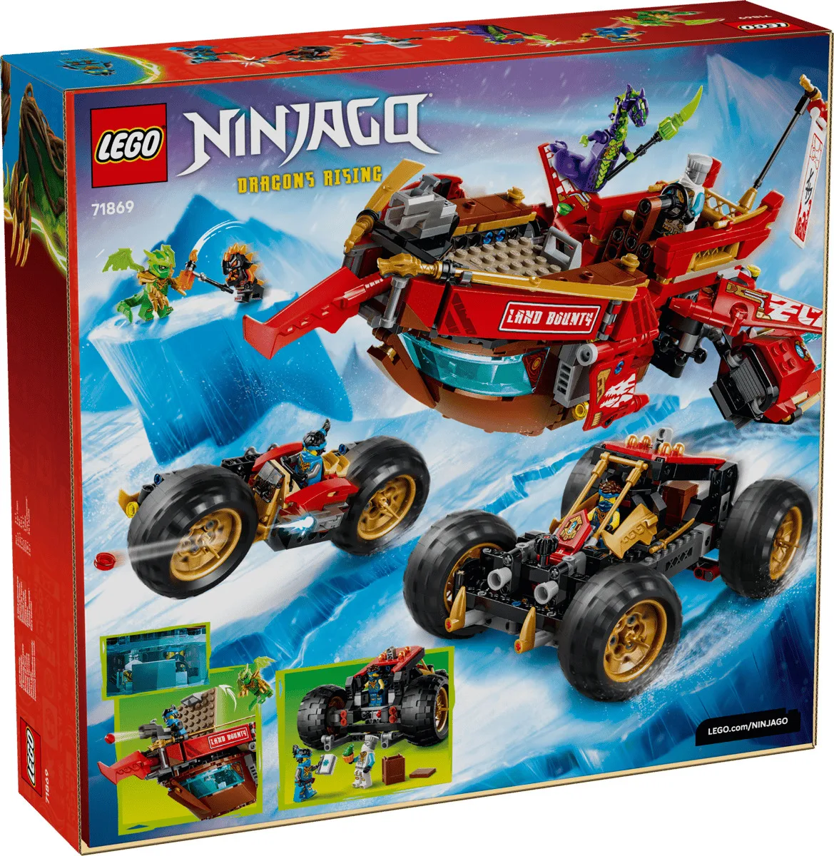 Конструктор LEGO Ninjago Наземний «Баунті» (71869) — фото 12