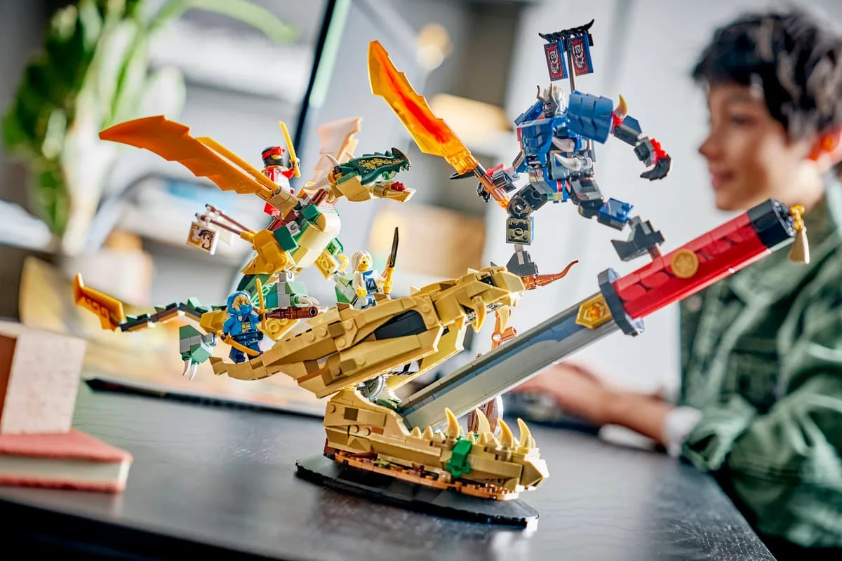 Конструктор LEGO Ninjago Битва возле черепа Дракона с мечом (71871) — фото 5