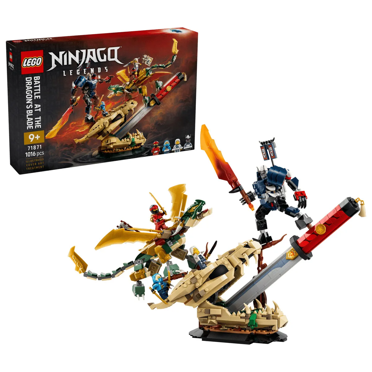 Конструктор LEGO Ninjago Битва возле черепа Дракона с мечом (71871) — фото 8