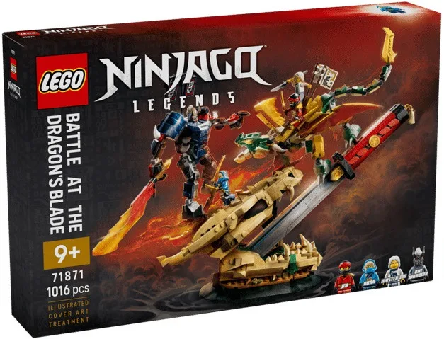 Конструктор LEGO Ninjago Битва возле черепа Дракона с мечом (71871) — фото 9