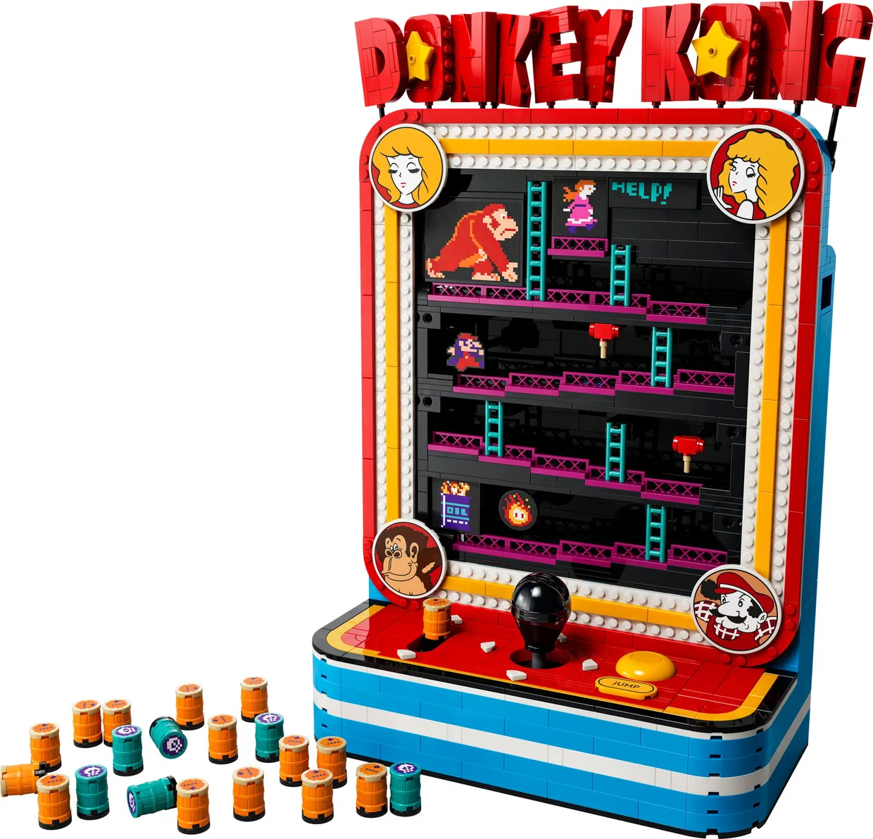 Конструктор LEGO Super Mario Аркадный автомат Donkey Kong (72051)
