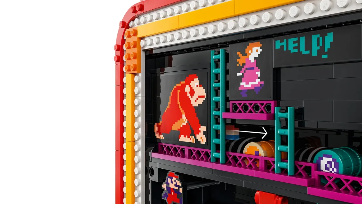 Конструктор LEGO Super Mario Аркадный автомат Donkey Kong (72051) — фото 6
