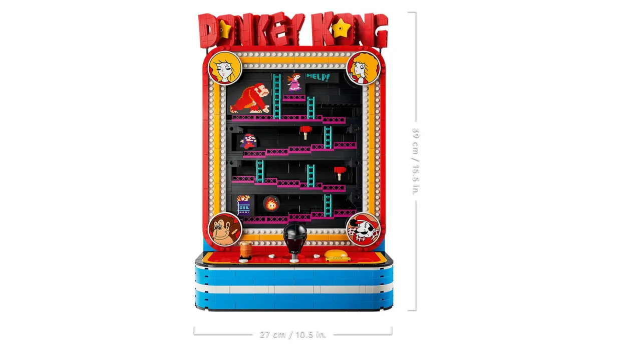 Конструктор LEGO Super Mario Аркадный автомат Donkey Kong (72051) — фото 9
