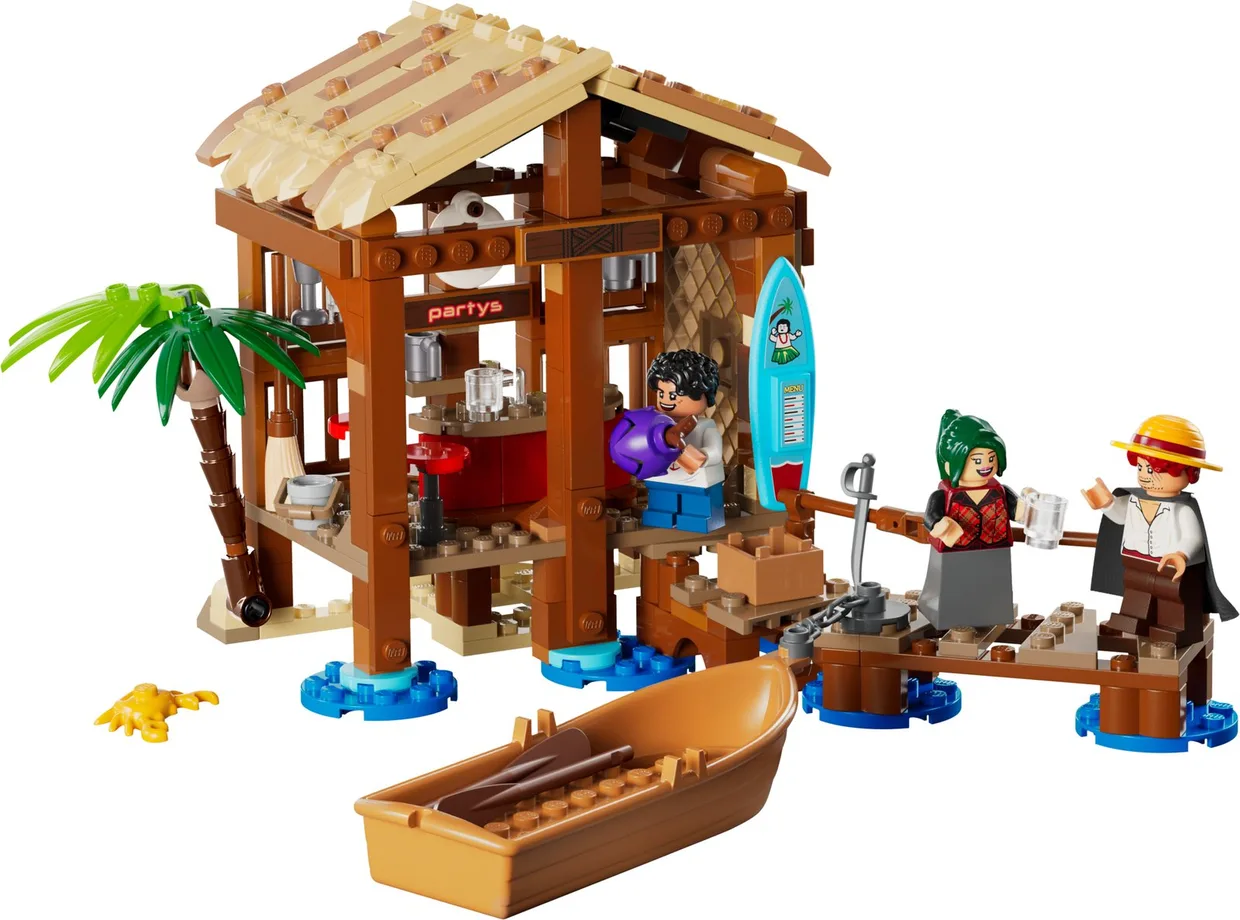 Конструктор LEGO ONE PIECE Хатина в Селищі Вітряків (75636)