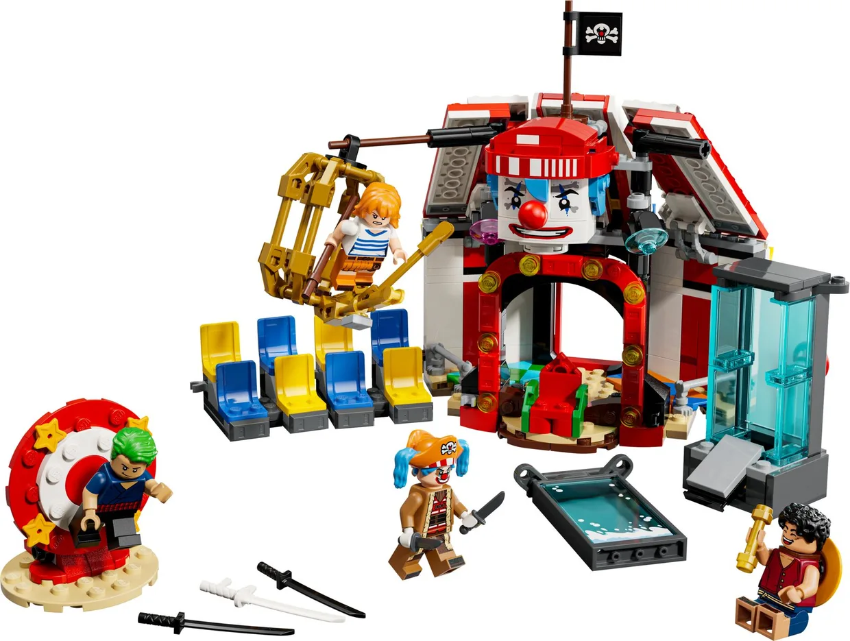 Конструктор LEGO ONE PIECE Цирковой шатер клоуна Багги (75637)