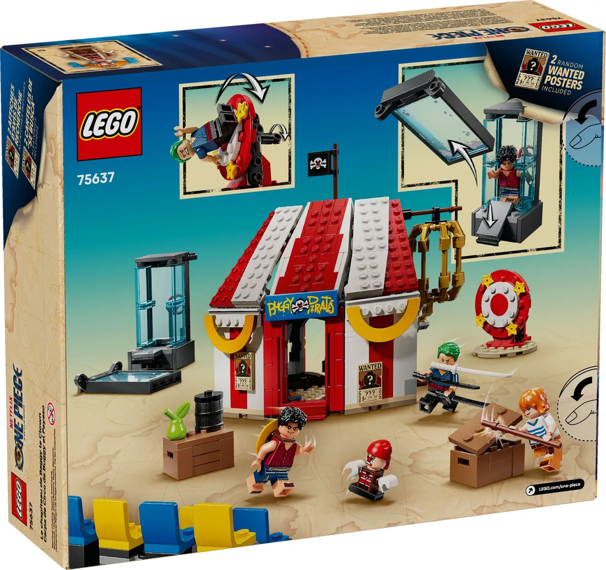 Конструктор LEGO ONE PIECE Цирковой шатер клоуна Багги (75637) — фото 10
