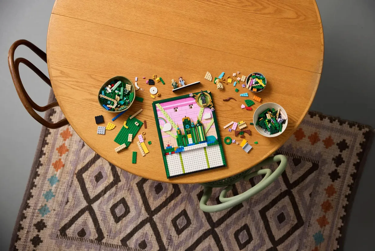Конструктор LEGO Wicked Смарагдове місто, настінна картина (75685) — фото 8