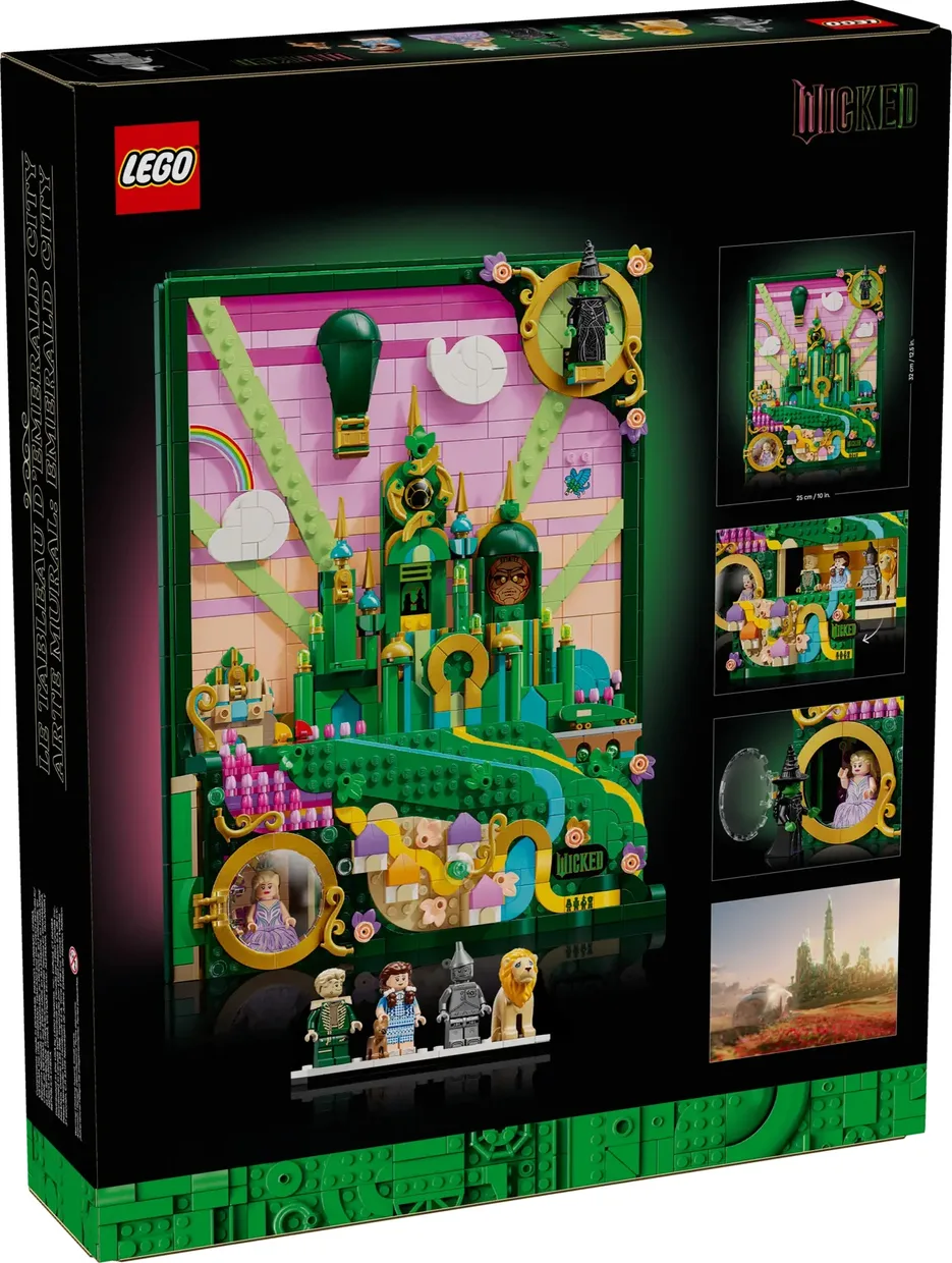 Конструктор LEGO Wicked Смарагдове місто, настінна картина (75685) — фото 10