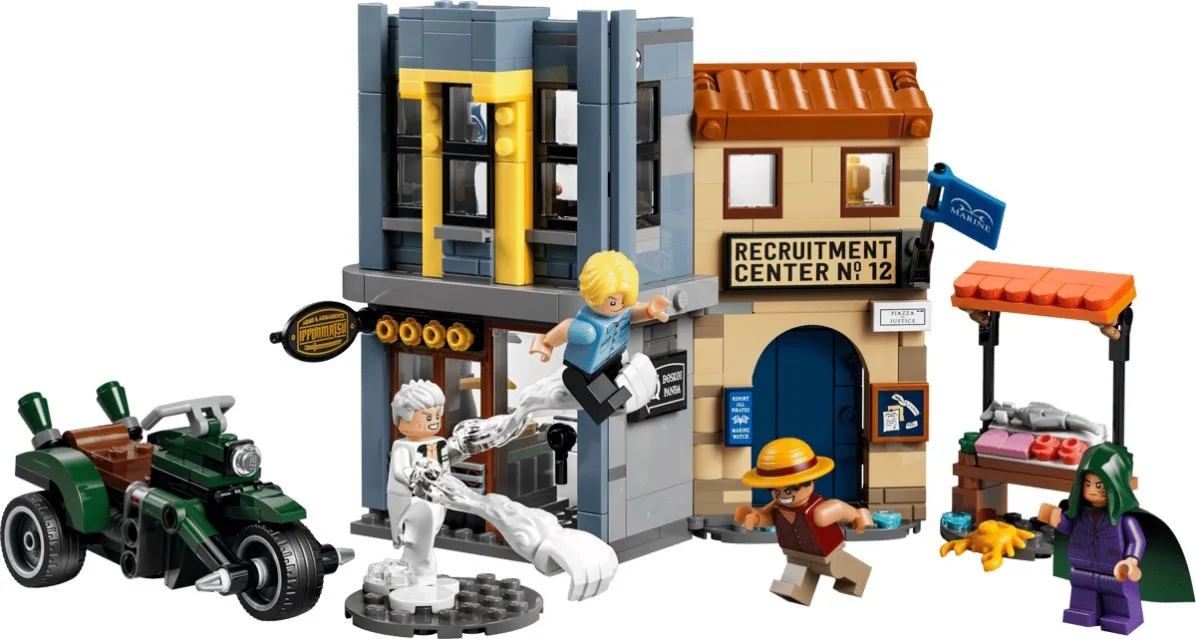 Конструктор LEGO ONE PIECE Схватка с капитаном Смокером (75642)