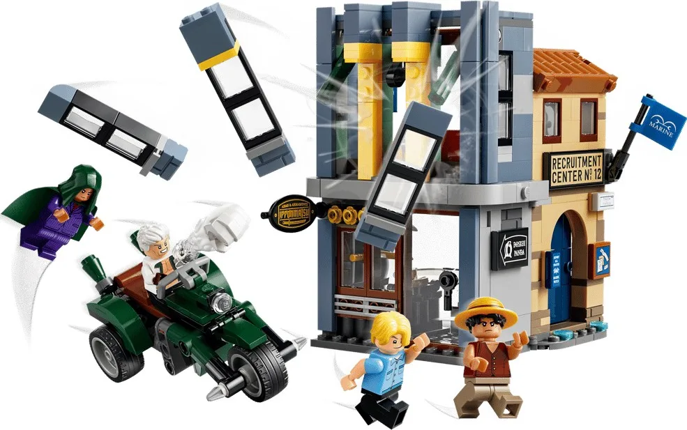 Конструктор LEGO ONE PIECE Схватка с капитаном Смокером (75642) — фото 3