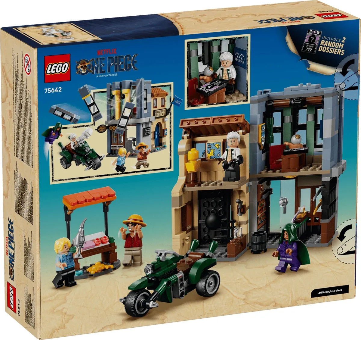 Конструктор LEGO ONE PIECE Схватка с капитаном Смокером (75642) — фото 6