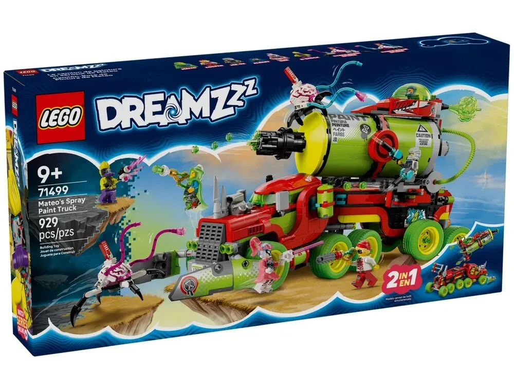 Конструктор LEGO DREAMZzz Вантажівка Матео з аерозольною фарбою (71499) — фото 6