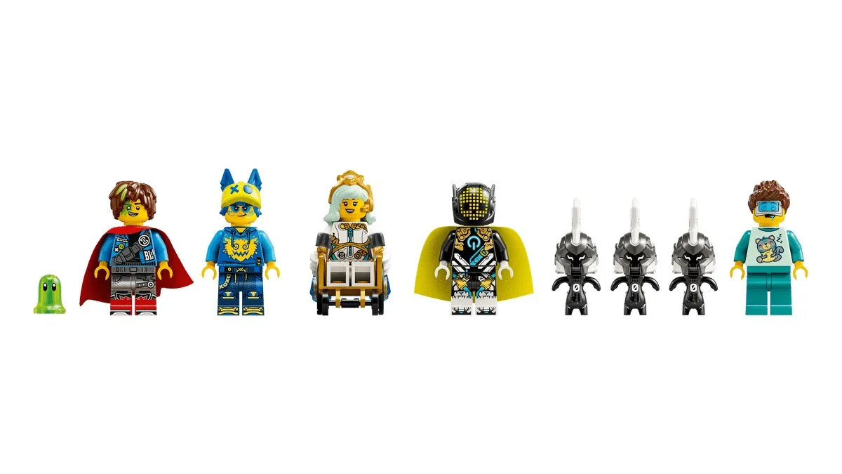 Конструктор LEGO DREAMZzz Страхітливий підводний човен «Акула» (71500) — фото 4