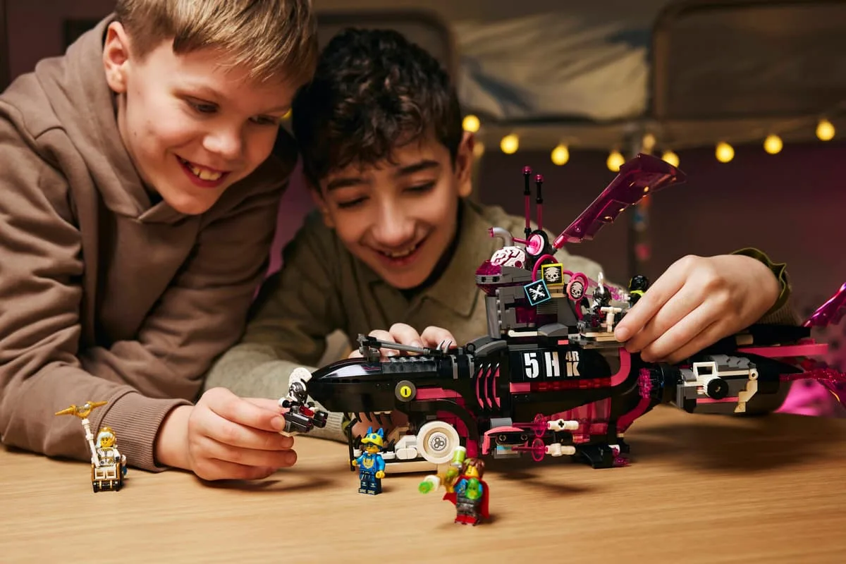 Конструктор LEGO DREAMZzz Страхітливий підводний човен «Акула» (71500) — фото 6