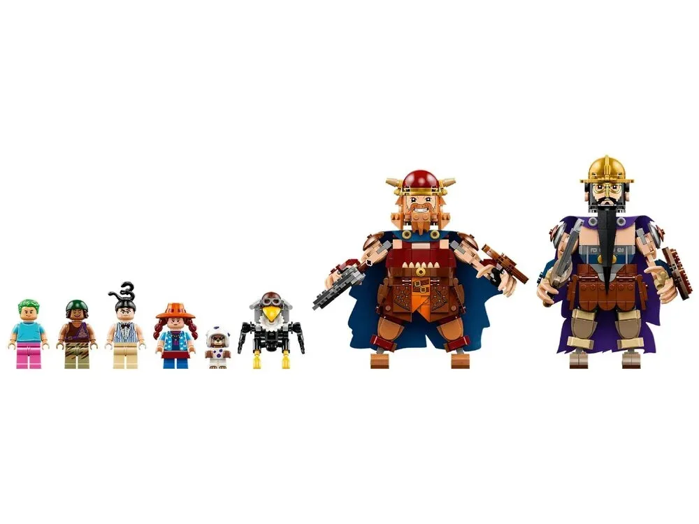 Конструктор LEGO ONE PIECE Дорри против Броги: гиганты «Малого Сада» (75644) — фото 3