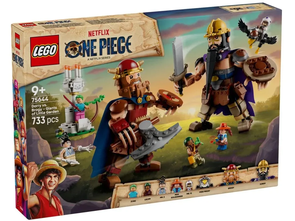 Конструктор LEGO ONE PIECE Дорри против Броги: гиганты «Малого Сада» (75644) — фото 6