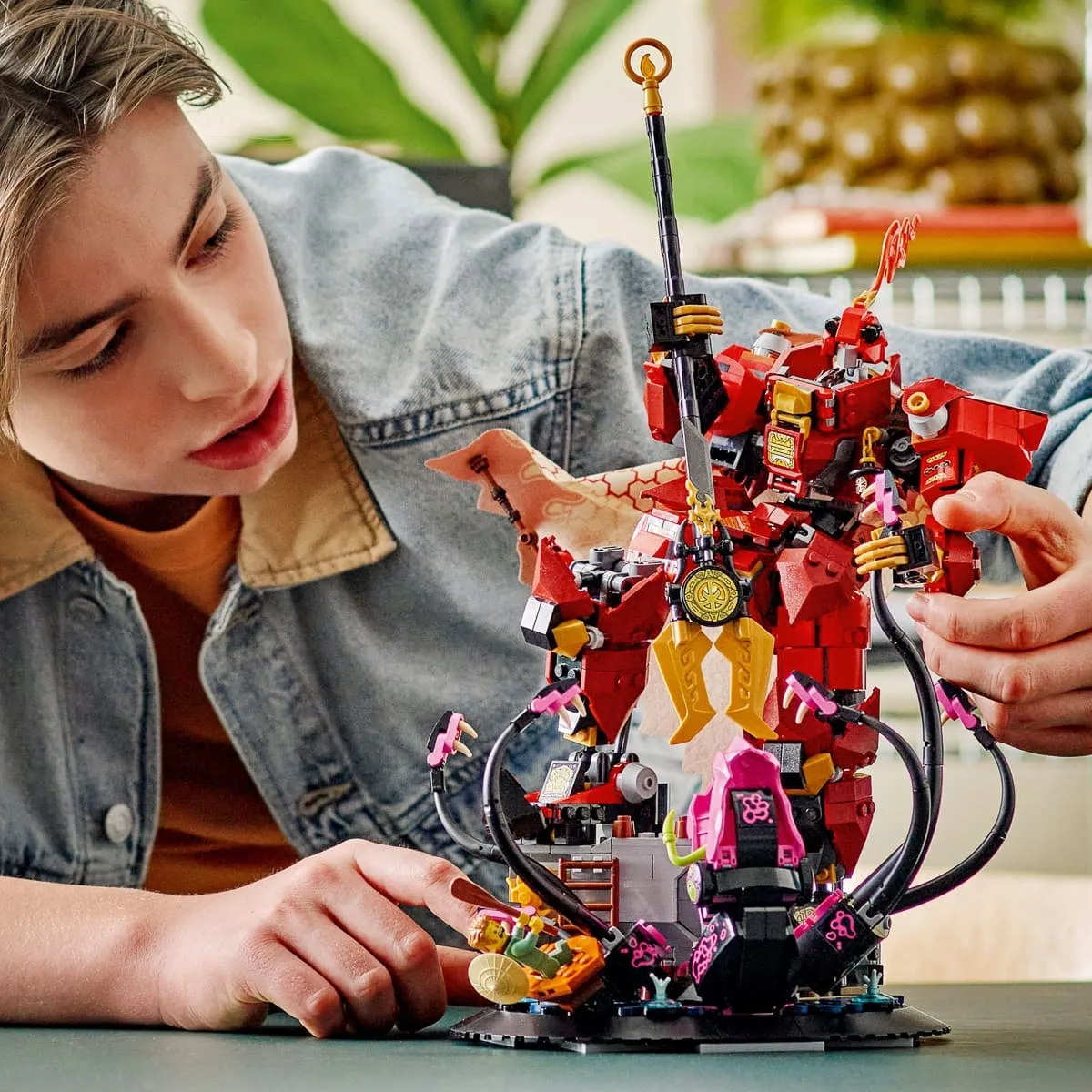 Конструктор LEGO Ninjago Робот Вогняного Лицаря (71846) — фото 7