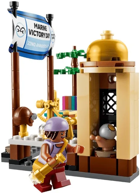 Конструктор LEGO ONE PIECE Бойовий корабель морського дозору Ґарпа (75646) — фото 4