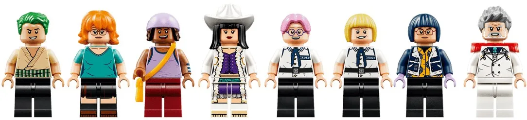 Конструктор LEGO ONE PIECE Бойовий корабель морського дозору Ґарпа (75646) — фото 5