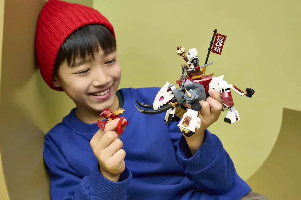 Конструктор LEGO Ninjago Зильвар и дракон-зверь Гримтак (71863) — фото 2