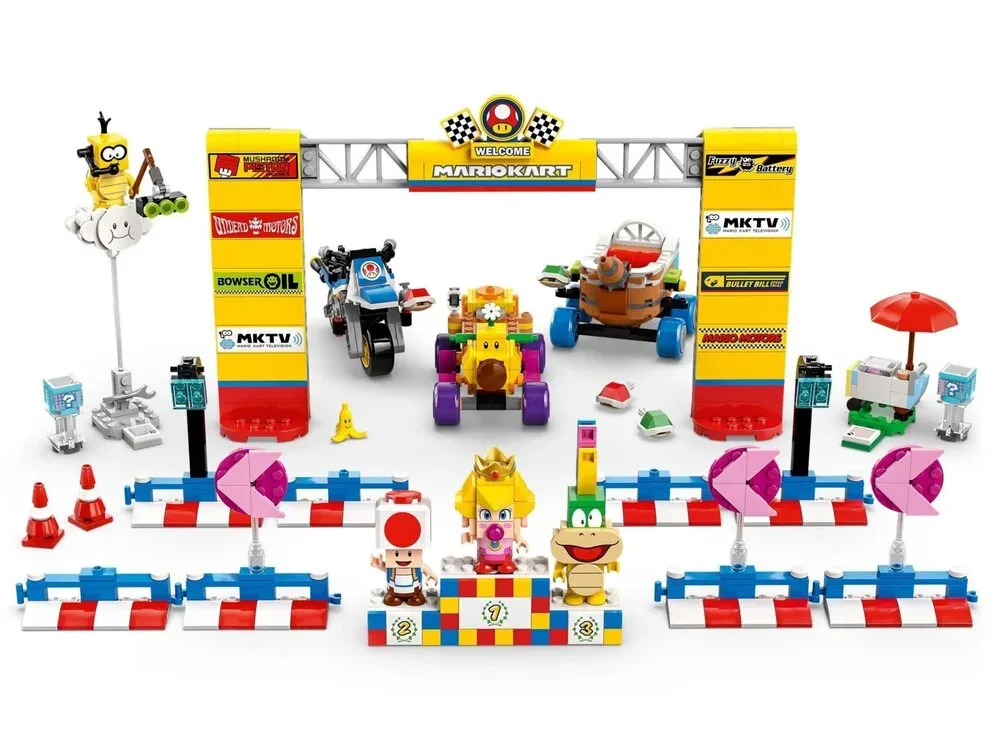 Конструктор LEGO Super Mario Mario Kart – Бейби Пич и Гран-при (72036) — фото 2
