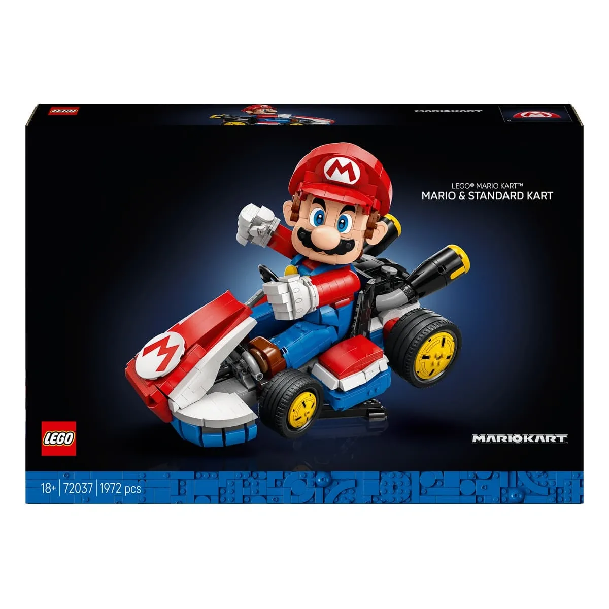 Конструктор LEGO Super Mario Mario Kart – Марио и Standard Kart (72037) — фото 9