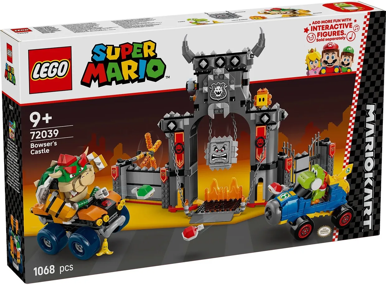 Конструктор LEGO Super Mario Mario Kart – Замок Боузера (72039) — фото 10