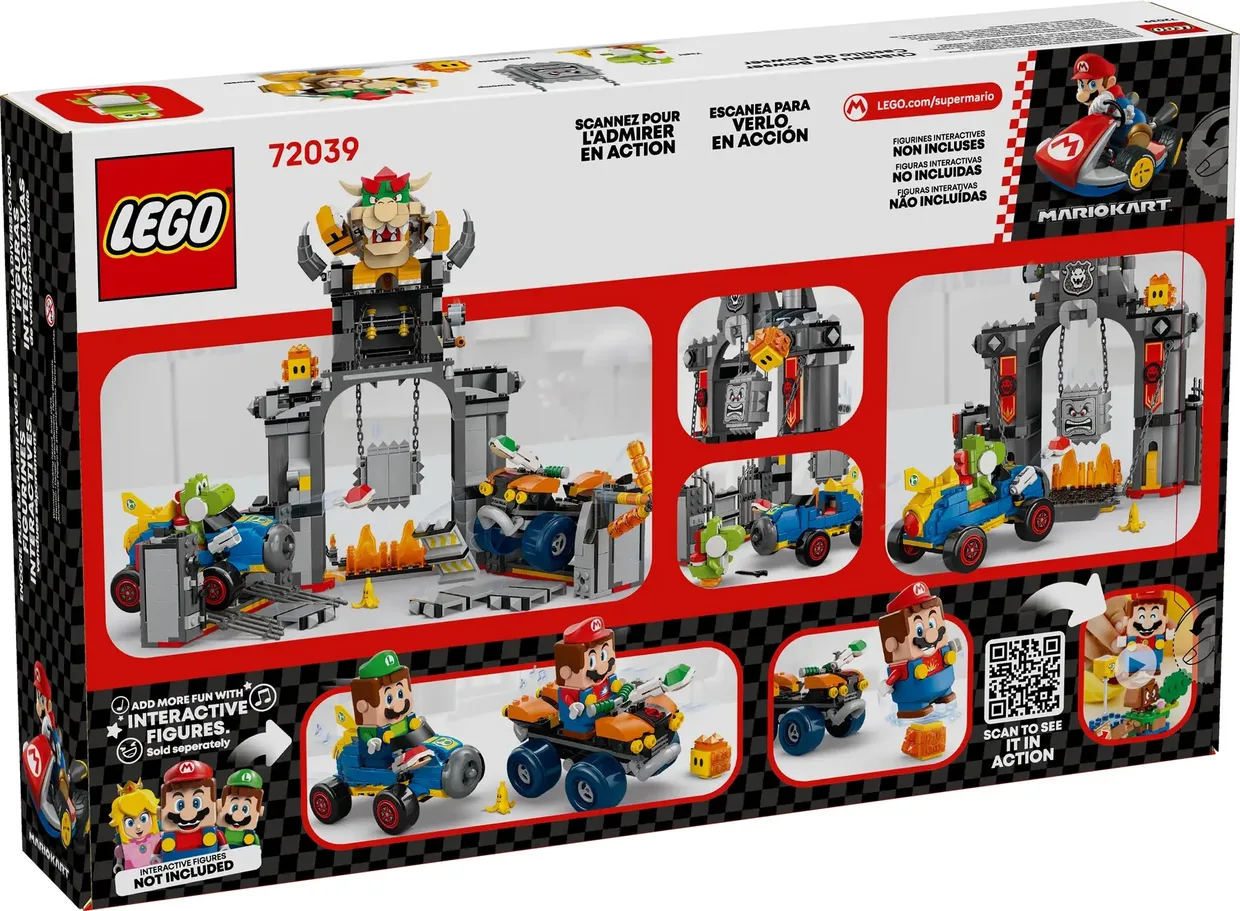 Конструктор LEGO Super Mario Mario Kart – Замок Боузера (72039) — фото 11