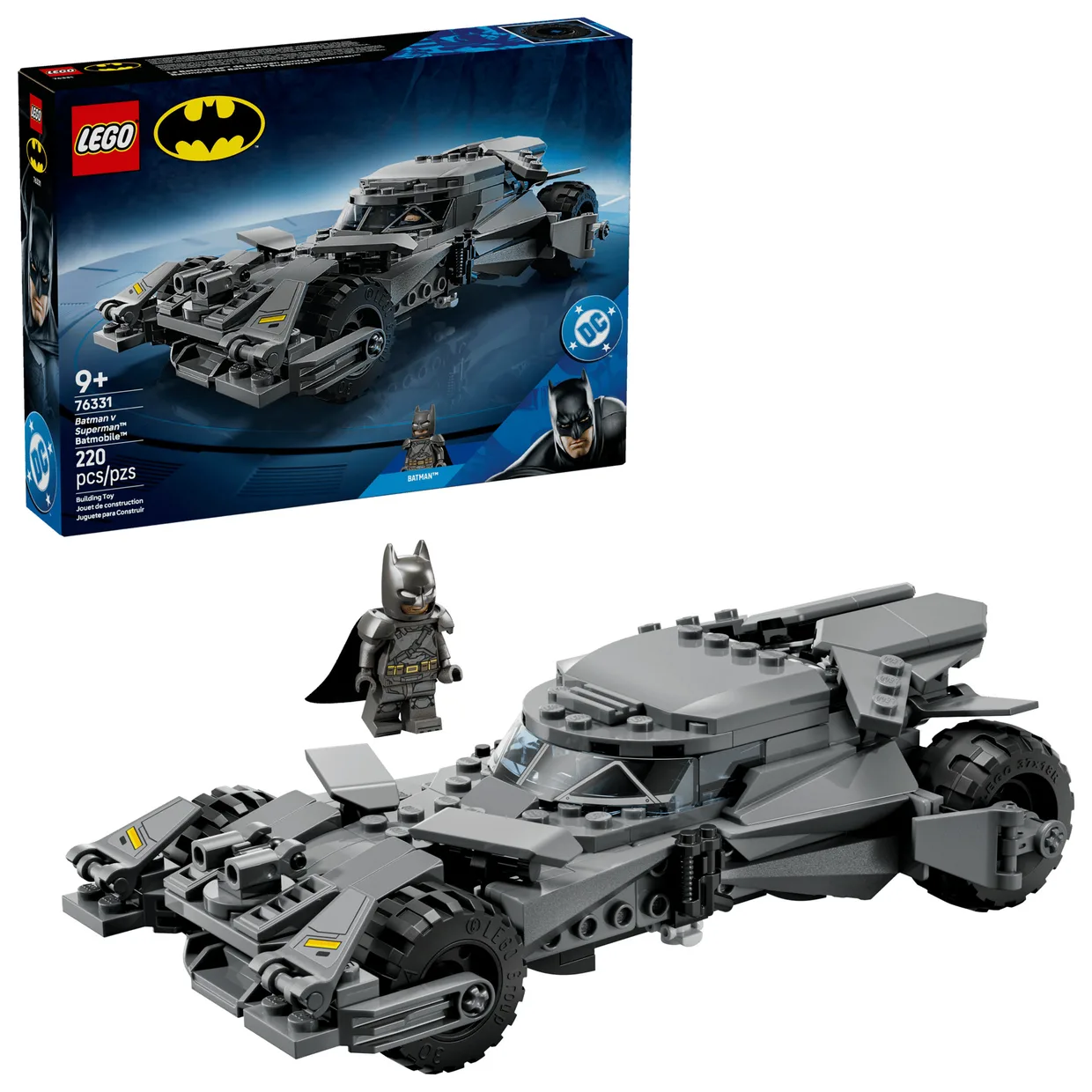 Конструктор LEGO DC Бэтмобиль из фильма «Бэтмен против Супермена» (76331) — фото 4
