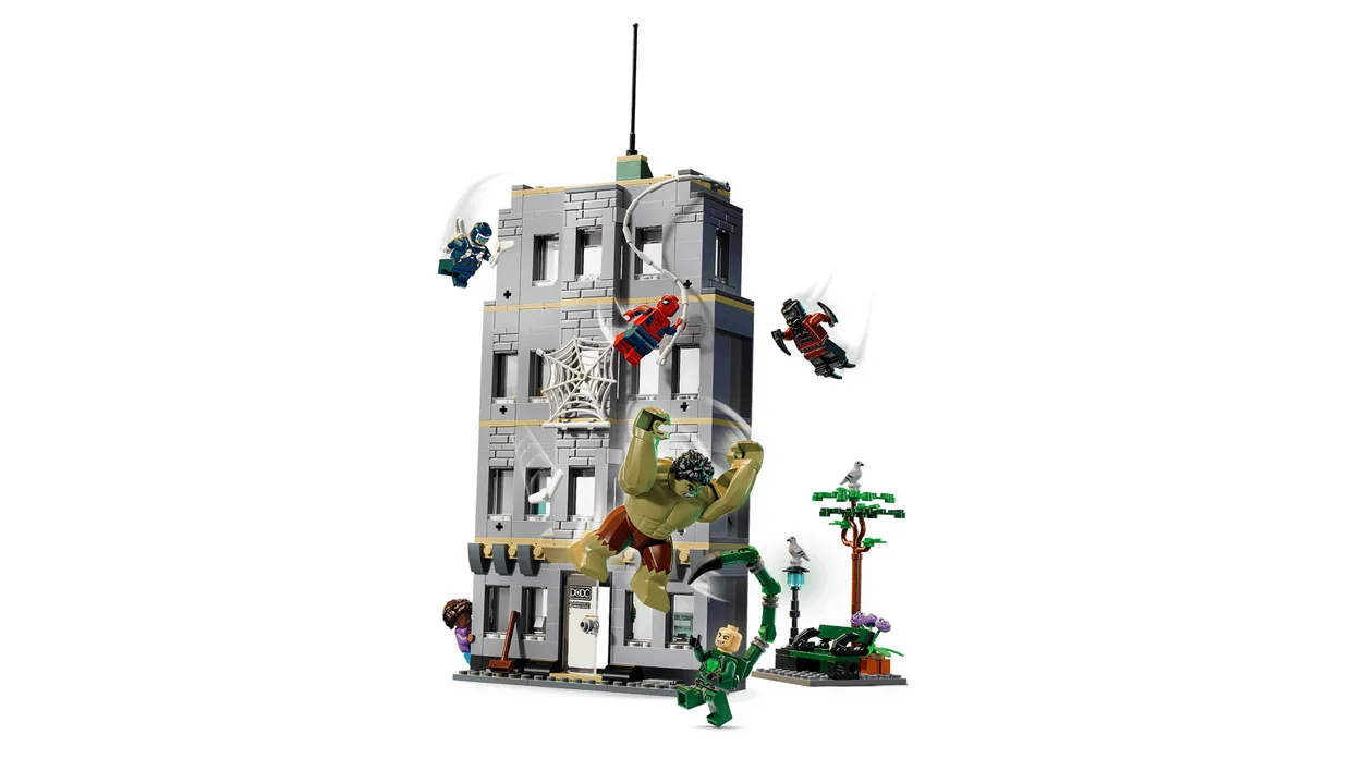 Конструктор LEGO Marvel Эпичная схватка Человека-паука с Халком (76350) — фото 2