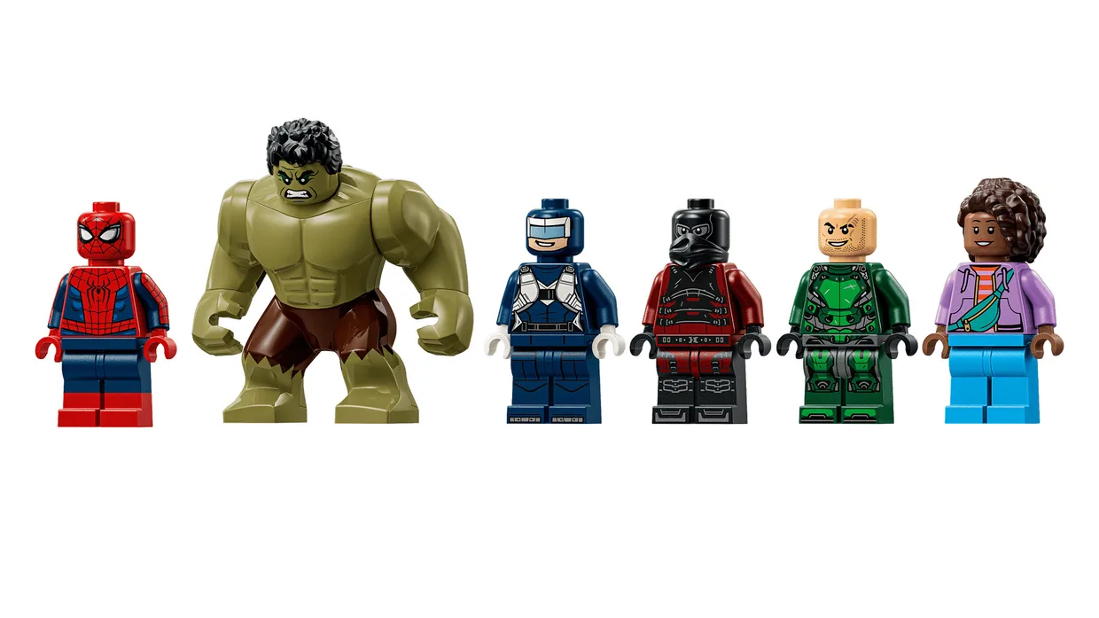Конструктор LEGO Marvel Эпичная схватка Человека-паука с Халком (76350) — фото 4