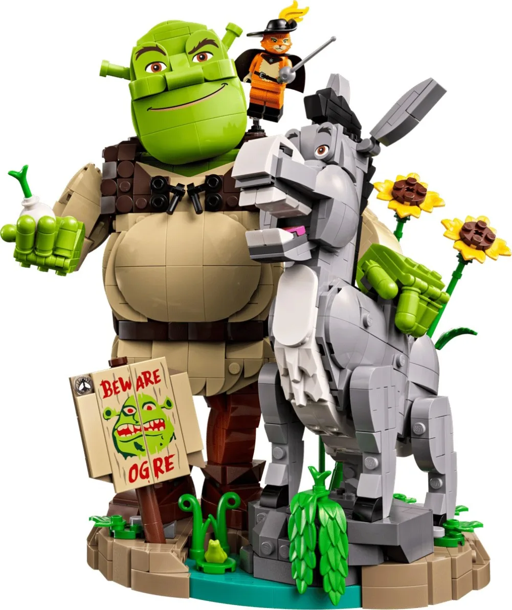 Конструктор LEGO Shrek Шрек, Віслюк і Кіт у чоботях (72423)