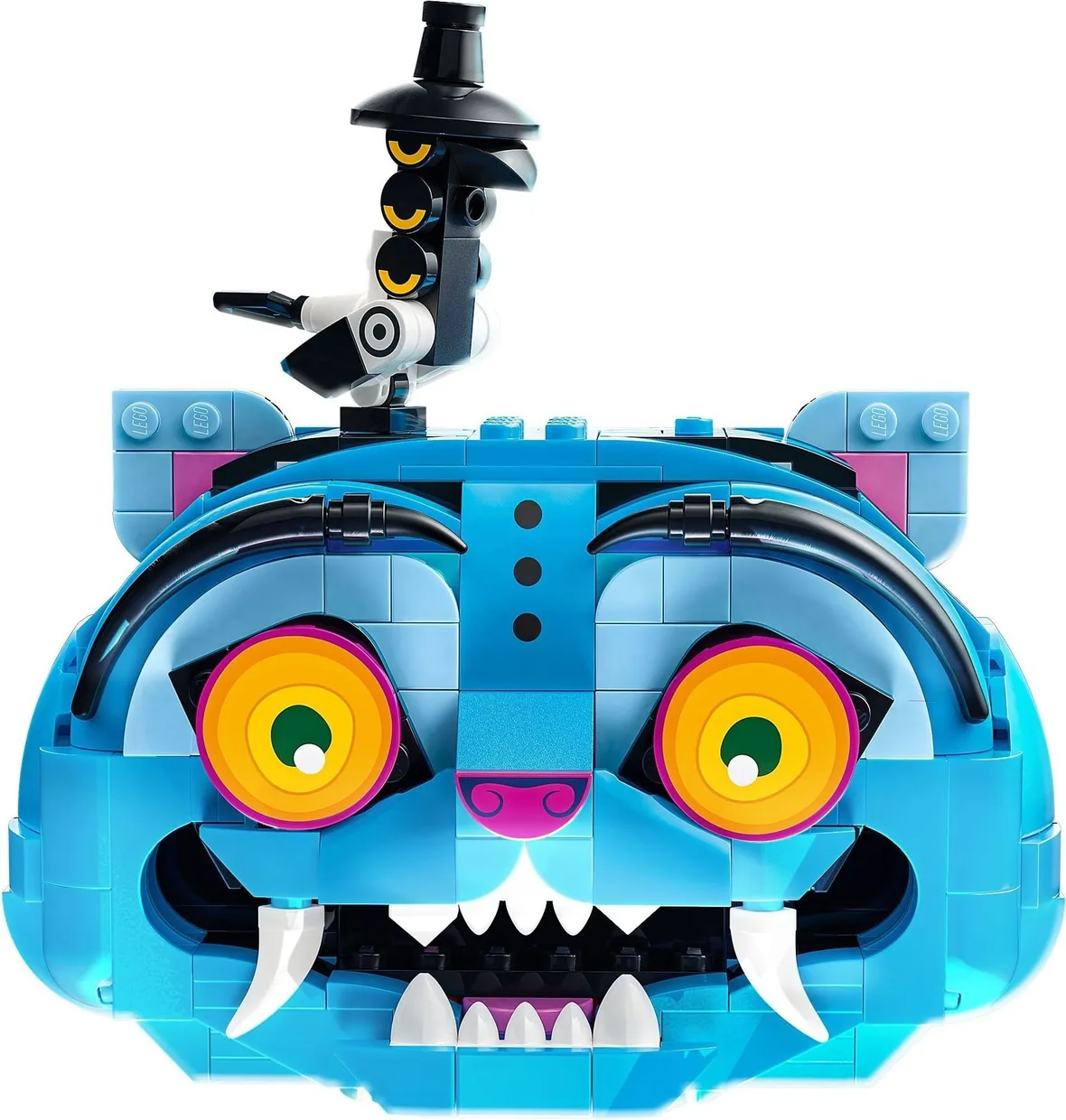 Конструктор LEGO KPop Demon Hunters Тигр Дерпи и птичка Сасси (72537)