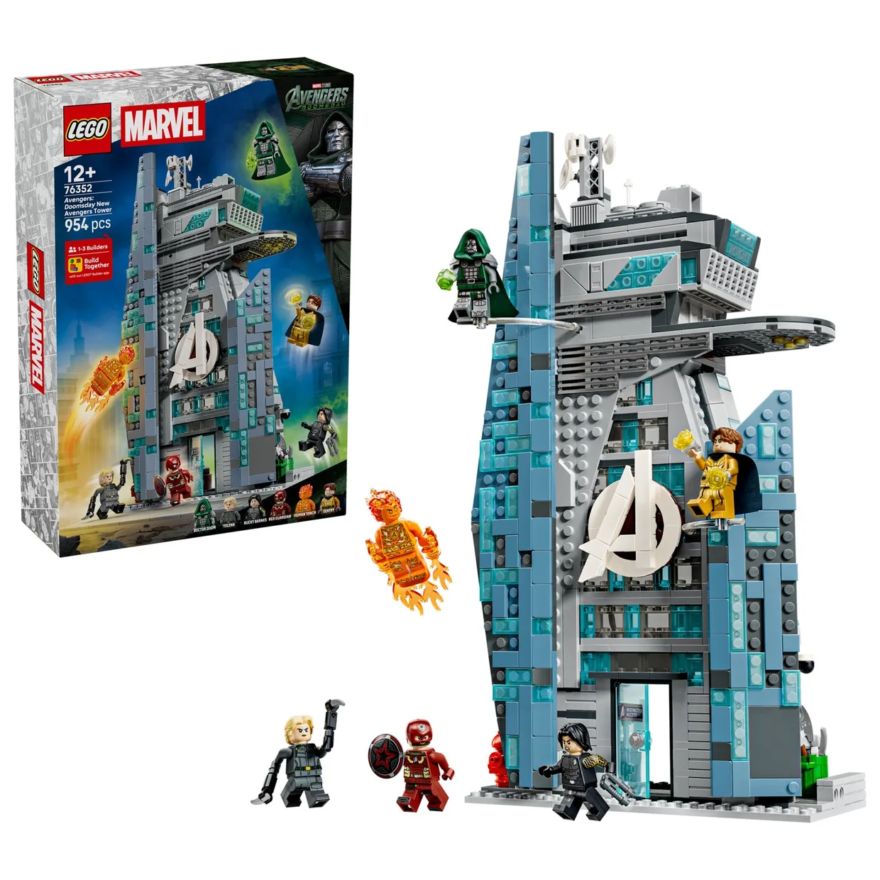 Конструктор LEGO Marvel «Мстители: Судный день». Новая Башня Мстителей (76352) — фото 11