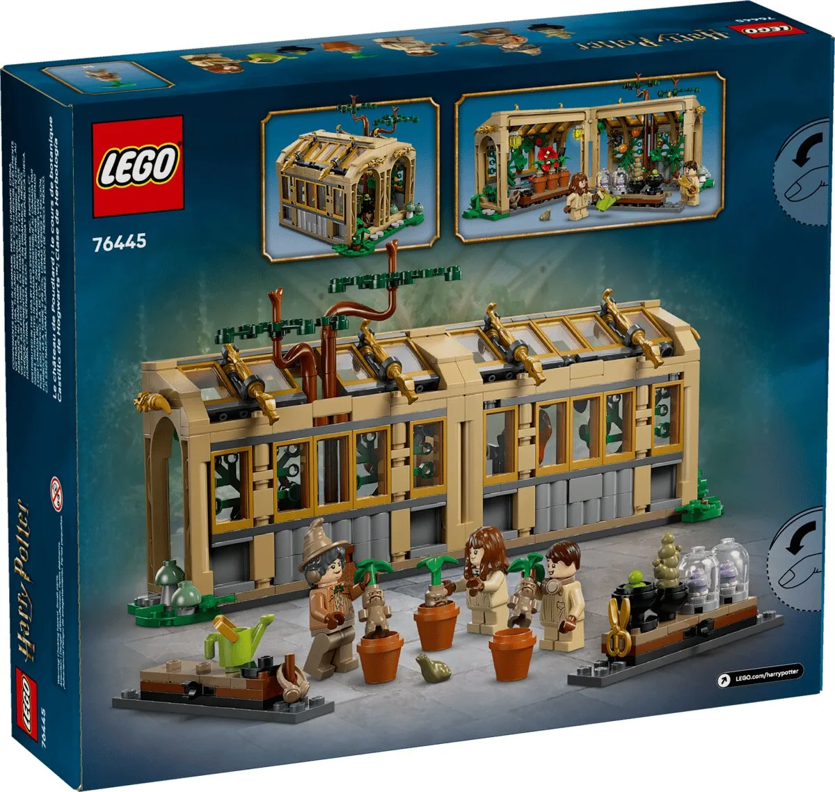 Конструктор LEGO Harry Potter Замок Гоґвортс: урок гербології (76445) — фото 10